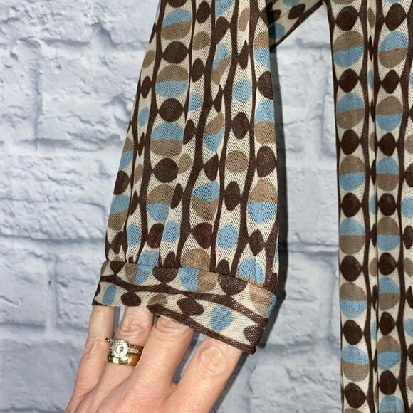 Sweet pea by Stacy frati drop waist double layer print dress sz small girls - Picture 4 of 8